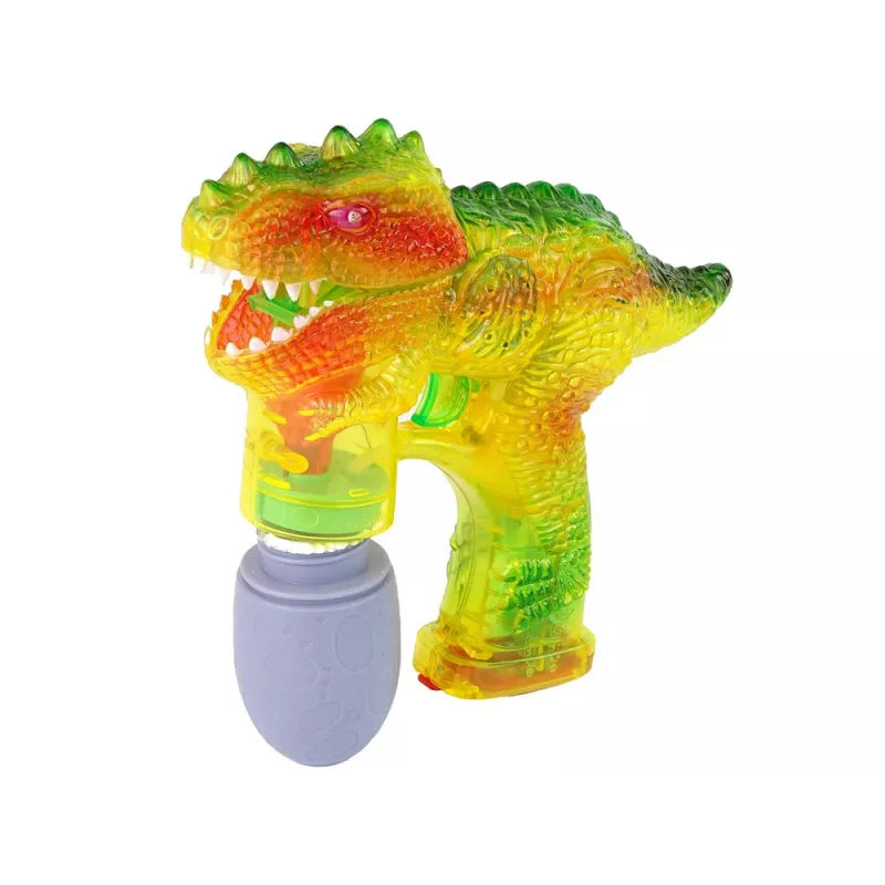 LEAN TOYS Μηχανή Σαπουνόφουσκων Δεινόσαυρος 1x Αυγό