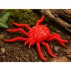 LEAN TOYS Spider Red λαστιχένια φιγούρα stretchable ρεαλιστική 12 cm