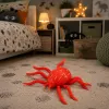 LEAN TOYS Spider Red λαστιχένια φιγούρα stretchable ρεαλιστική 12 cm