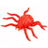 LEAN TOYS Spider Red λαστιχένια φιγούρα stretchable ρεαλιστική 12 cm