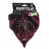 LEAN TOYS Spider Tarantula λαστιχένια φιγούρα stretchable ρεαλιστική μαύρη 10 cm