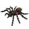 LEAN TOYS Spider Tarantula λαστιχένια φιγούρα stretchable ρεαλιστική μαύρη 10 cm