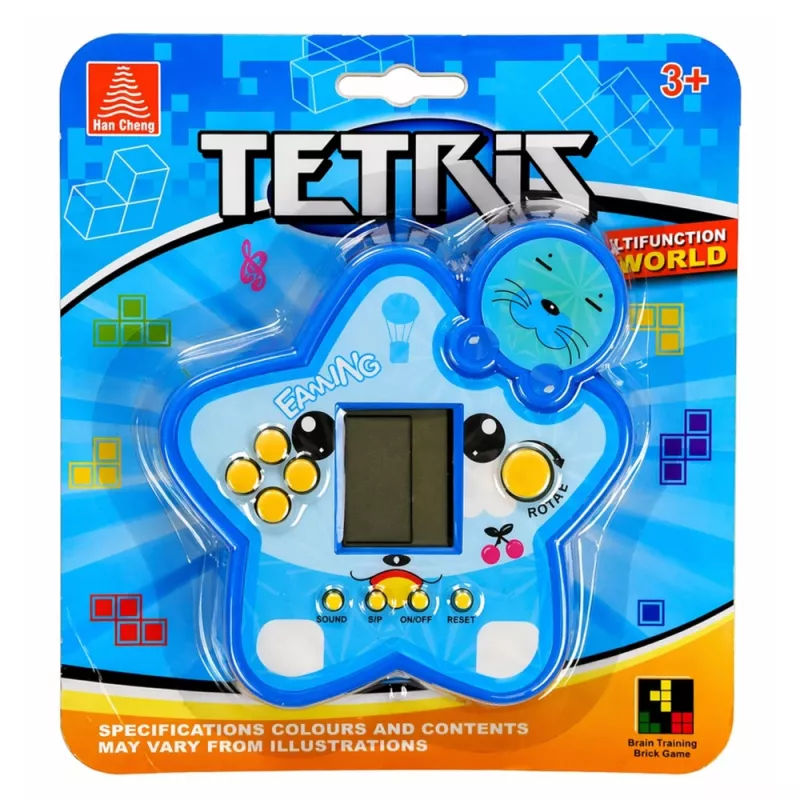 LEAN TOYS Tetris Star Ηλεκτρονικό Παιχνίδι - Μπλε