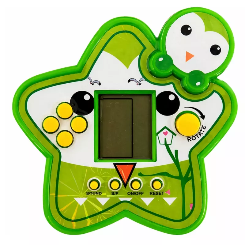 LEAN TOYS Tetris Star Ηλεκτρονικό Παιχνίδι - Πράσινο