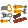 LEAN TOYS Σετ Εργαλείων Σακίδιο Συνεργείο Πορτοκαλί και Γκρι