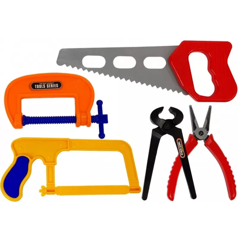 LEAN TOYS Σετ Εργαλείων για Μικρούς Κατασκευαστές 37 τεμ.