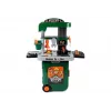 LEAN TOYS σετ εργαλείων σε τροχήλατη βαλίτσα συνεργείο πριόνι κατσαβίδι