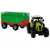 LEAN TOYS Τρακτέρ με ρυμουλκούμενο αγροτικό αυτοκίνητο