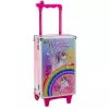 LEAN TOYS Μονόκερος ροζ Βαλίτσα με Ρόδες Σετ Ομορφιάς