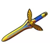 LEAN TOYS Σετ Σπαθί & Ασπίδα Warrior από Αφρώδες EVA
