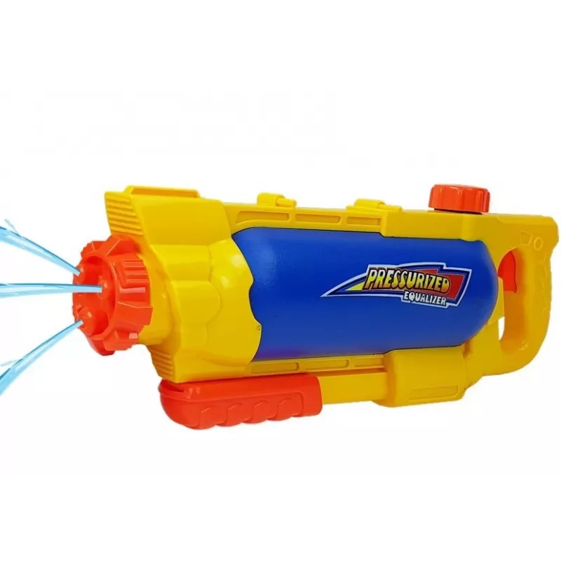 LEAN TOYS Νεροπίστολο 1450 ml Κίτρινο-Μπλε