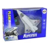 LEAN TOYS λευκό τηλεχειριζόμενο μαχητικό F-16 (2,4 GHz, RTF)