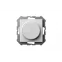 Διακόπτης ροοστάτη LED ISR-005-01_E/B, 100W, λευκό, περιστροφικός διακόπτης, αποκοπή φάσης