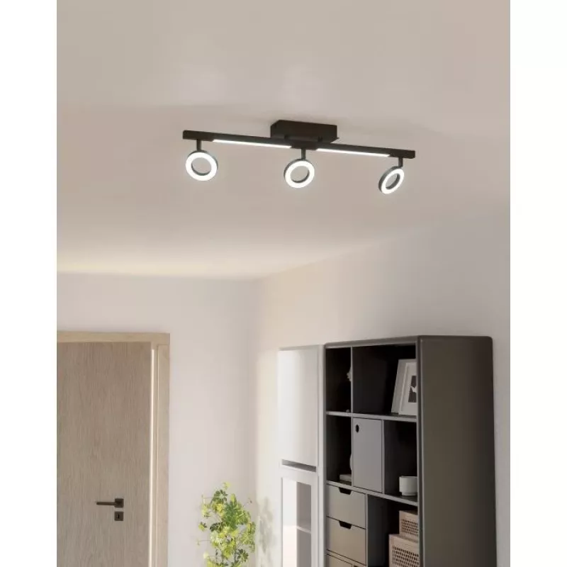 EGLO Cardillio 2 900515 LED φωτιστικό οροφής, μαύρο