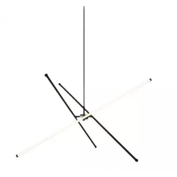 Tanger κρεμαστό φωτιστικό LED, 90 cm, μαύρο
