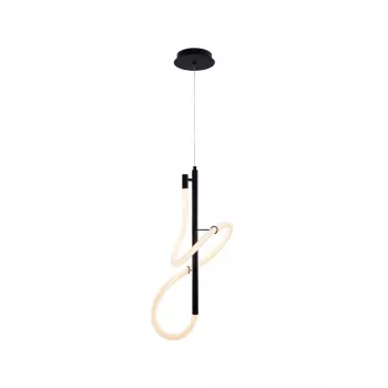 Tigris Bar Κρεμαστό Φωτιστικό LED, 4000K, Μαύρο