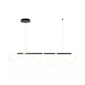 Tigris Long Κρεμαστό Φωτιστικό LED, 4000K, Μαύρο
