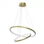Ronday Φωτιστικό Οροφής LED, 60 cm, 51W, Χρυσό