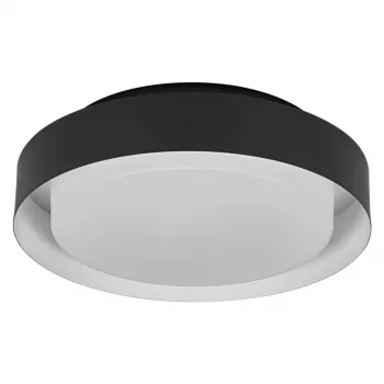 LEDVANCE PLAFOND ORBIS MADRID 2XE27 BK Φωτιστικό οροφής μαύρο