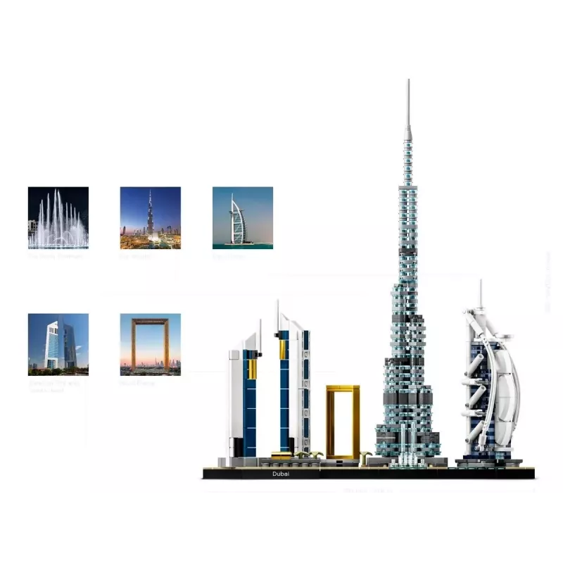 LEGO Architecture Dubai Skyline Collection 21052 σετ κατασκευής