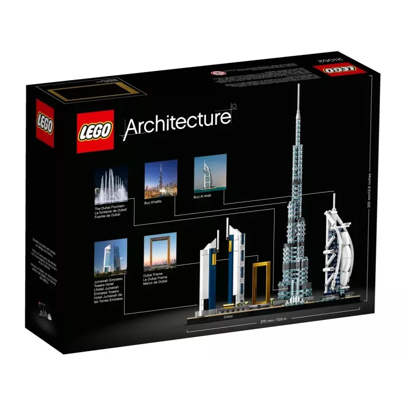 LEGO Architecture Dubai Skyline Collection 21052 σετ κατασκευής