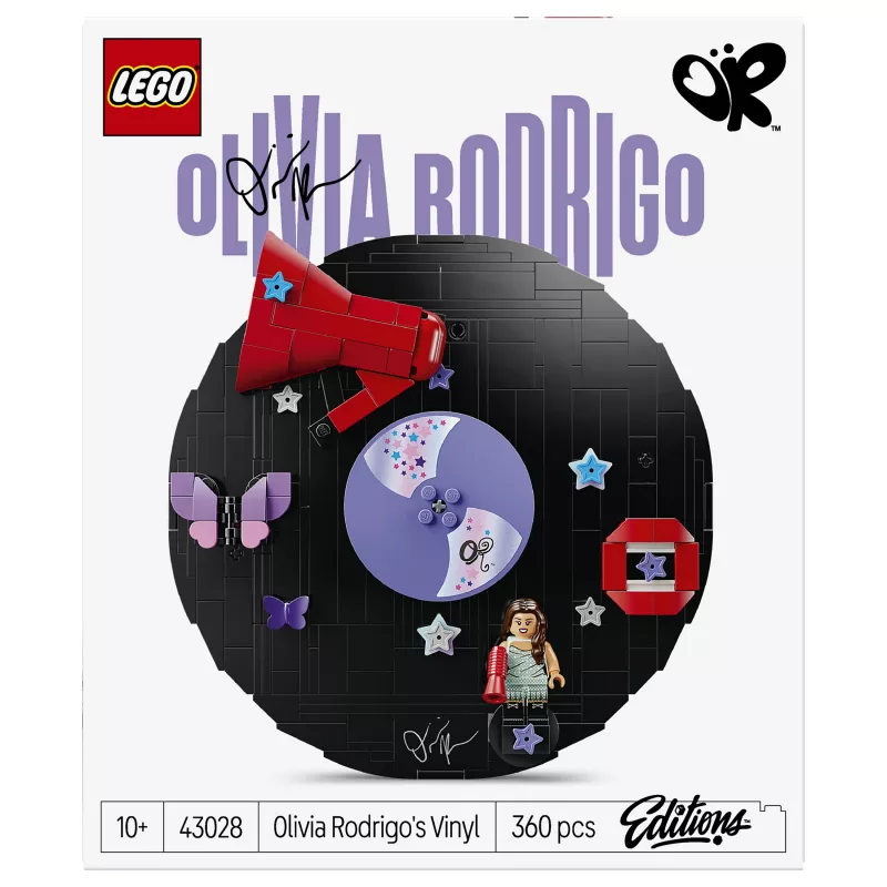 LEGO DOTS 43028 Olivia Rodrigo's Vinyl Record - δημιουργικό σετ χειροτεχνίας