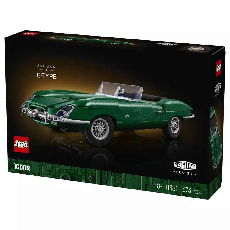 LEGO Icons 11381 Jaguar E-Type σετ κατασκευής (1458 τεμάχια)