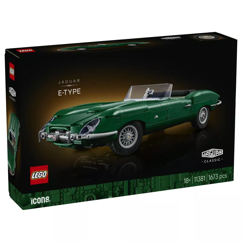 LEGO Icons 11381 Jaguar E-Type σετ κατασκευής (1458 τεμάχια)