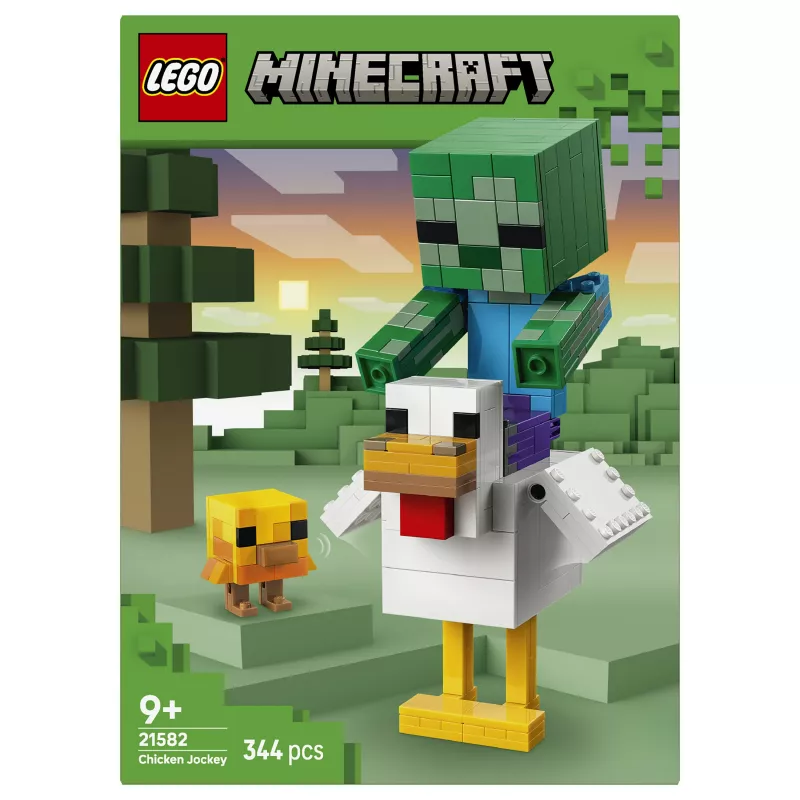 LEGO Minecraft 21582 Σετ κατασκευής Chicken Jockey