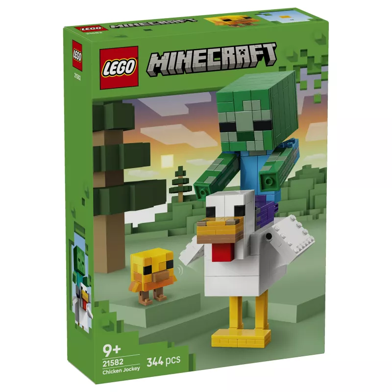 LEGO Minecraft 21582 Σετ κατασκευής Chicken Jockey