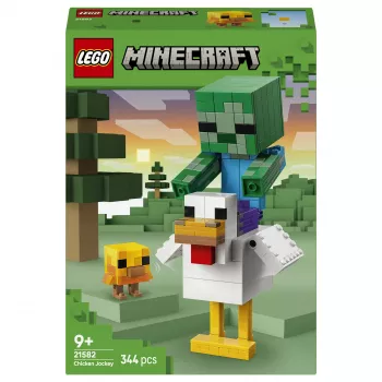LEGO Minecraft 21582 Σετ κατασκευής Chicken Jockey