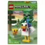 LEGO Minecraft 21582 Σετ κατασκευής Chicken Jockey