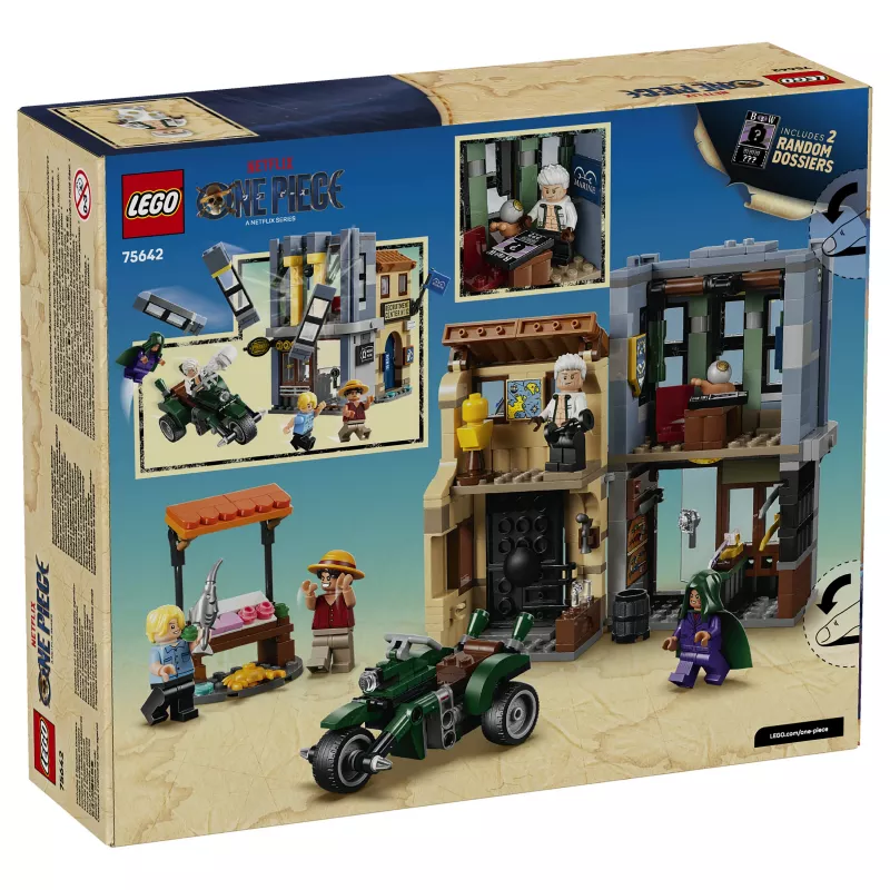 LEGO One Piece 75642 Showdown with Captain Smoker σετ κατασκευής