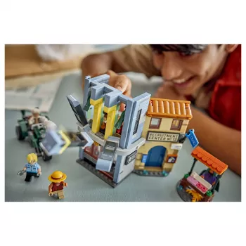 LEGO One Piece 75642 Showdown with Captain Smoker σετ κατασκευής