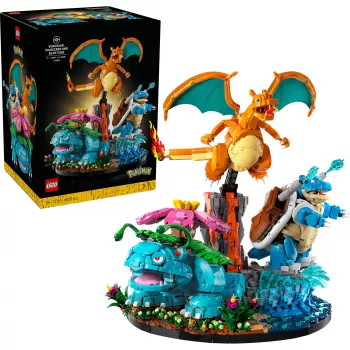 LEGO Pokemon 72153 Venusaur, Charizard και Blastoise