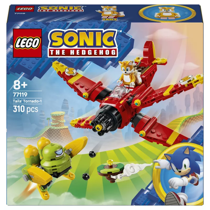 LEGO Sonic the Hedgehog 77119 Tails και Tornado-1