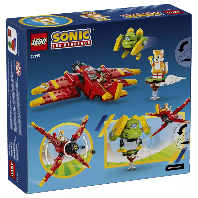 LEGO Sonic the Hedgehog 77119 Tails και Tornado-1