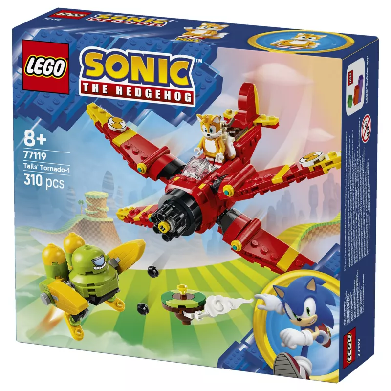 LEGO Sonic the Hedgehog 77119 Tails και Tornado-1