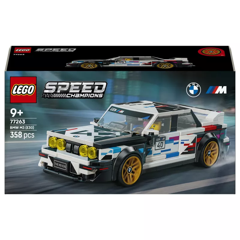 LEGO Speed Champions 77263 BMW M3 (E30) Αγωνιστικό αυτοκίνητο σετ κατασκευής