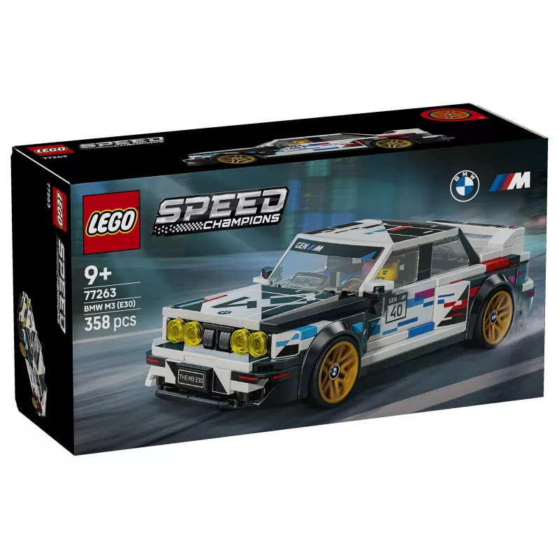 LEGO Speed Champions 77263 BMW M3 (E30) Αγωνιστικό αυτοκίνητο σετ κατασκευής