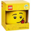 LEGO Storage Head Silly Large Yellow 8.5L Δοχείο αποθήκευσης κεφάλι Minifigure