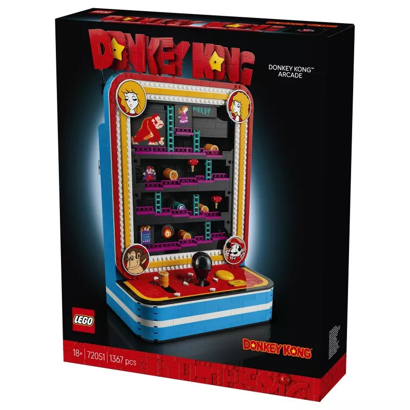 LEGO Super Mario 72051 Donkey Kong Arcade Machine σετ κατασκευής