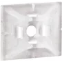 Legrand 032065 Βάση δεματικών, αυτοκόλλητη & βιδωτή, φυσικό, 100 τεμ.