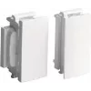 Legrand 075690 Soluclip Κλιπ στερέωσης για συσκευές Mosaic (συσκευασία 2 τεμ., Λευκό)