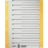 LEITZ A4 Διαχωριστικά φύλλα κίτρινα 160 g/m² συσκευασία 25 τεμ. 16523015
