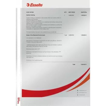 LEITZ Esselte Standard Διαφάνεια εγγράφων A4, πολυπροπυλένιο, Κρυστάλλινα διαφανής, 0,06 mm, Ανοιχτή πάνω, Ασφαλής για έγγραφα, Πολλαπλές διάτρησεις, Ενισχυμένο άκρο, συσκευασία 100 τεμ. (925008)