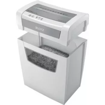 LEITZ IQ Office S Καταστροφέας εγγράφων, P-4, 12 φύλλα, κινητήρας DC, Λευκό 8099-00-00