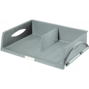 Leitz Sorty Jumbo A3/C3 θήκη εγγράφων, γκρι πλαστικό, 470x355mm, στοιβαζόμενη 5232-00-85