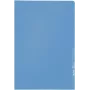 LEITZ Standard A4 θήκη εγγράφων, πολυπροπυλένιο, με υφή, μπλε, 0,13 mm, ανοιχτή πάνω και στο πλάι, ασφαλής για έγγραφα, με εγκοπή αντίχειρα 4000-00-35