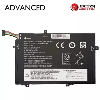 Lenovo 01AV463 Μπαταρία laptop αντικατάστασης 4100mAh Li-Ion Extra Digital Advanced